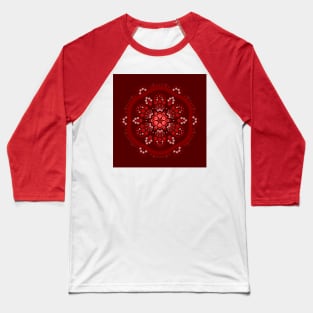 Dot painting meets mandalas 18-1 Baseball T-Shirt